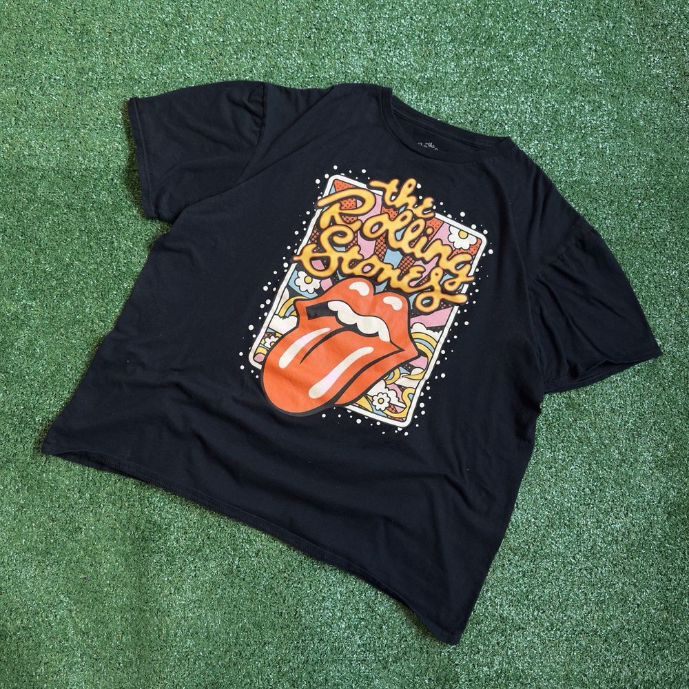 The Rolling Stones XL Graphic‎ T-Shirt 2022 Bravado Merch Rock Band Tee